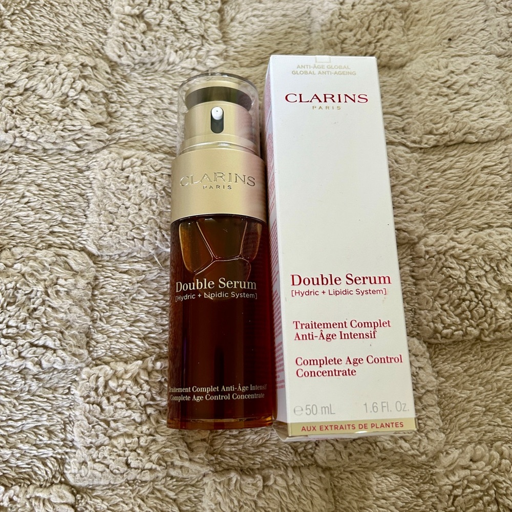 Clarins Double Serum Complete Age Control Concentrate Anti Aging Skincare